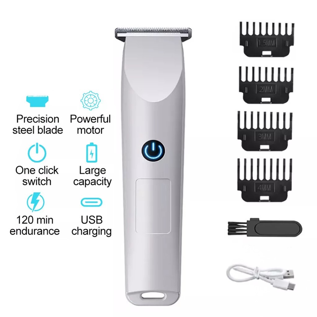 Beard Trimmer - Мужская профессиональная электрическая машинка для стрижки