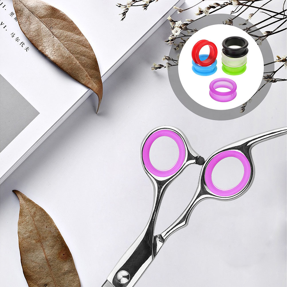 Grooming Scissors - 18 шт. мягких силиконовых накладок на