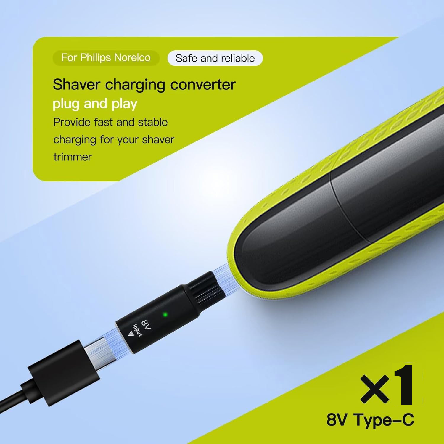 Зарядное устройство-адаптер Ty – обзор и цена Electric Razor